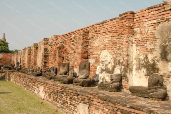 12th Century Ruins at Ayutthaya Thailand