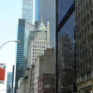 57th Street View of Trump Tower New York City