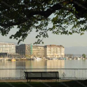 A Park Bench in Switzerland