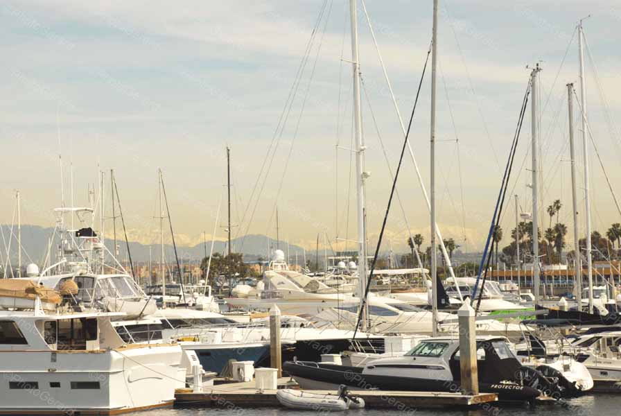 A Winter Day Marina Del Ray California