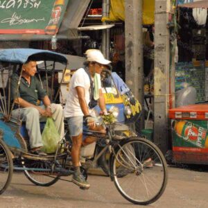 Cycle Rickshaw in Nonthaburi Thailand