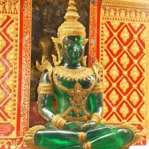 Emerald Buddha at Wat Doi Suthep Chiang Mai Thailand
