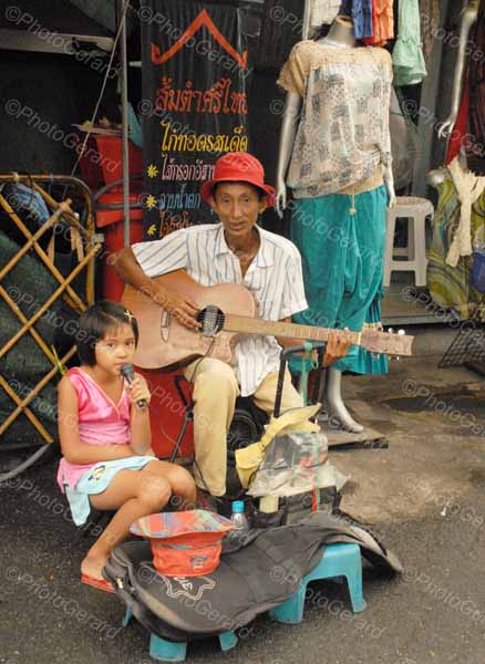 Live at Chatuchak Market Bangkok Thailand