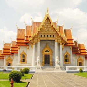 Marble Temple Wat Benchamabophit Bangkok Thailand