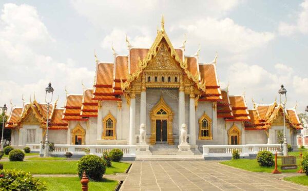 Marble Temple Wat Benchamabophit Bangkok Thailand