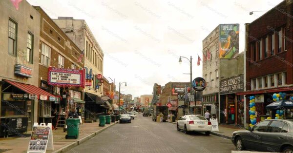 Memphis City Blues Beale Street