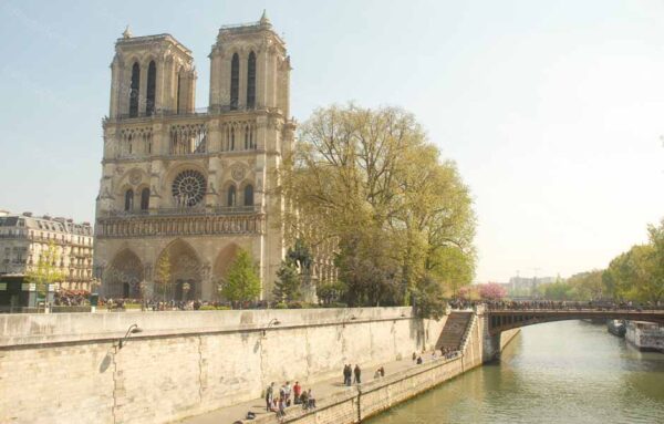 Notre Dame de Paris Before the Fire France