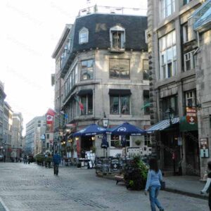 Rue St Paul Vieux Montreal Quebec Canada