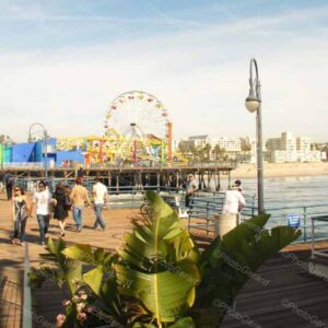 Santa Monica Pier California 1