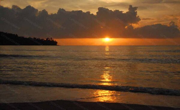 Sunset on the Andaman Sea Thailand 1