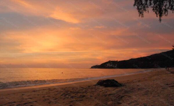 Sunset on the Andaman Sea Thailand 4