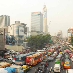 View of Baiyoke Sky Bangkok Thailand